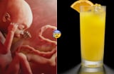 Nước cam tốt nhưng mẹ bầu tuyệt đối đừng uống vào thời điểm này kẻo THAI NHI kiệt quệ, mẹ dễ SINH NON