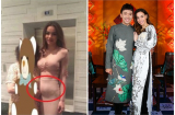 Diện áo dài bó sát, Hồ Ngọc Hà lộ vòng 2 to bất thường