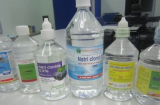 Giật mình phát hiện các nhà thuốc bán cồn y tế, nước muối sinh lý độc hại cho người tiêu dùng