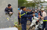 Đang đi trên cầu, người đàn ông đột nhiên nhảy xuống sông