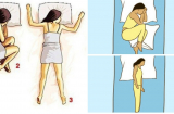 5 tư thế ngủ tốt nhất cho sức khỏe