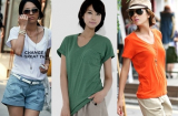 Mix đồ kul kul với áo pull cổ chữ V siêu ấn tượng
