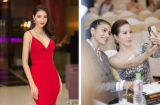 Hoa hậu Phạm Hương và Thu Hoài thái độ ra mặt khi 'đụng độ' tại sự kiện