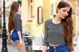 Mách bạn 6 cách mix đồ với quần short jeans siêu cá tính