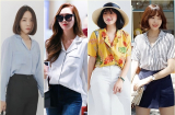 Xu hướng phối đồ cực sang chảnh với sơm mi pijama khiến hội chị em phát cuồng