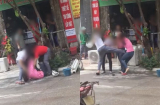 Giải cứu nhân tình trên phố, chồng giơ chân đạp thẳng vào bụng vợ