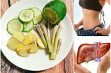 Hướng dẫn làm công thức giải độc gan và còn giảm liền 5kg trong 8 ngày