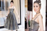 Phạm Hương vừa tái xuất đã 'bỏ bùa yêu' người hâm mộ khi diện đầm sọc ngang thời thượng và sang chảnh