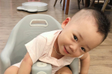Con trai Bella xuất hiện trắng trẻo, tăng cân đều lại được 'mẹ' Hằng Túi tự tay cắt tóc tạo kiểu cực ngầu