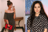 Dương Mịch khiến fan 'hết hồn' khi diện váy họa tiết chấm bi kém sang hơn cả Hari Won