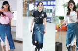 Váy denim đang được các mỹ nhân Hoa ngữ 'tung hô' hết nấc, tủ đồ của bạn đã có chưa?