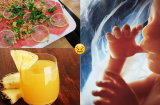 Bầu 3 tháng đầu mẹ phải tránh xa những món này kẻo DỊ TẬT, SẢY THAI
