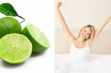Đặt ngay một lát chanh ở đầu giường khi ngủ bạn sẽ thấy được điều kì diệu, nhất là vào ban đêm...