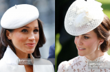 Phong cách chọn mũ Hoàng gia khác nhau 'một trời một vực' của Công nương Kate và em dâu Meghan