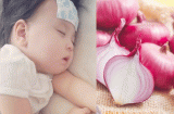 Đem hành tây cắt ngang thớ rồi làm theo cách này, sau 1 đêm bé hết sốt, khỏi ho đờm