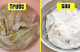 5 mẹo cực hay giúp chị em 'đánh bay' các vết bẩn trên quần áo trắng trong nháy mắt