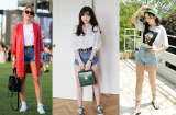 Muôn kiểu lên đồ cực sành điệu với short jeans cho các nàng 'nổi bần bật' trên phố