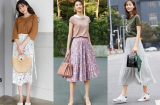 Gợi ý muôn kiểu lên đồ với chân váy midi chuẩn thời thượng cho các công sở xinh hết phần thiên hạ