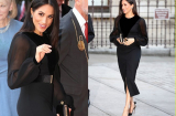 Công nương Meghan diện váy đen kín đáo nhưng vẫn toát lên sự quyến rũ 'chết người', ai cũng phải trầm trồ khen ngợi