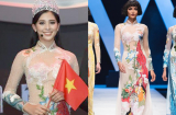 Trần Tiểu Vy đẹp bất phân thắng bại với H'Hen Niê khi diện lại áo dài 'trăm trứng nở trăm con' của đàn chị
