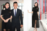 Thủy Tiên diện đồ cực sang trọng sánh đôi ủng hộ Công Vinh trong ngày chồng lên chức