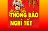 Lịch nghỉ tết nguyên đán 2019 mới nhất
