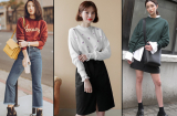 Ấm áp lại 'cân' được cả cá tính điệu đà, áo len nỉ chính là items các nàng phải sắm trong mùa thu này