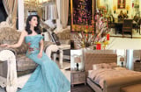 Hình ảnh hiếm hoi về căn biệt thự triệu đô xa hoa lộng lẫy của ca sĩ Lệ Quyên và chồng
