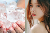 Lấy đá lạnh làm thế này da vừa trắng hồng mịn màng không nếp nhăn lại ngừa lão hoá cực hiệu quả