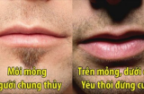 Nhìn tướng môi 'đọc vị' ngay đàn ông chung tình hay lăng nhăng, nghèo hèn hay giàu sang