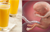 Uống 8 loại nước ép hoa quả này giúp nước ối TRONG VEO, thai nhi tăng chất xám, lớn nhanh VÙ VÙ