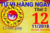 Tử vi thứ 2 ngày 12/11/2018 của 12 Shbet888.com nhà cái uy tín: tuổi Thân có cơ may phát tài, tuổi Mão mọi việc hanh thông