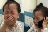 Bé 3 tuổi gọi điện 'cầu cứu' ông nội vì bị bố trêu: 'Con không chịu được bố luôn' khiến dân mạng dậy sóng