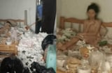 'Thánh ở bẩn hạ phàm' biến phòng trọ thành núi rác chất cao cả mét, ngập hết cán chổi