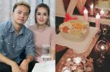 Văn Anh xúc động vì được bà xã Tú Vi tổ chức tiệc sinh nhật siêu lãng mạn