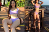 Hoa hậu Trần Tiểu Vy diện bikini khoe vóc dáng cực gợi cảm chẳng kém cạnh hội chị em tại Miss World 2018