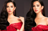 Hoa hậu Trần Tiểu Vy khoe nhan sắc đẹp như nữ thần khiến nam người mẫu sáng giá cũng phải rung động