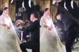 Cô dâu 'trơ như tượng' khi được chú rể cầu hôn nhưng cái kết mới khiến nhiều người bất ngờ