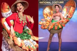 Cận cảnh bộ quốc phục 'Bánh mỳ' khác xa bản gốc mà H'Hen Niê mang đi chinh chiến tại Miss Universe 2019