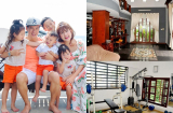 Lóa mắt với ngôi nhà 2 mặt tiền đầy gỗ quý, trị giá 2 triệu đô của Lý Hải - Minh Hà