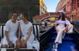 Lâu lắm mới thấy vợ chồng Tăng Thanh Hà diện đồ đôi cực tình tứ, Hoa hậu Hương Giang năng động đến bất ngờ