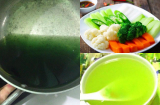 Luộc rau mà thấy nước chuyển sang màu này thì đổ ngay đi kẻo mầm mống ung thư tìm đến tận nhà