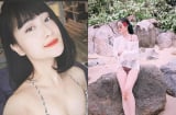 Bạn gái đẹp như minh tinh của tiền vệ Huy Hùng - người mở tỷ số vào lưới Malaysia