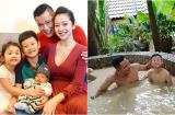 Tất bật chạy show, ít ai ngờ Jennifer Phạm để con trai riêng cho chồng 2 chăm sóc theo cách này