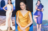 Hoa hậu Hương Giang vừa có màn 'đọ sắc' nảy lửa với vợ Trấn Thành trên thảm đỏ