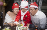 Thanh Thúy vác bụng bầu 7 tháng tự tay tổ chức tiệc mừng sinh nhật cho ông xã Đức Thịnh