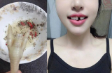 Gặm chân gà thần thánh, cô gái xinh đẹp nhận ngay cái kết 'một mất một còn' khiến dân tình 'cười bò'