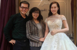 Diễn viên Trung Hiếu hạnh phúc dẫn bạn gái xinh đẹp đi thử váy cưới trước ngày trọng đại