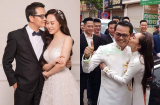 Diễn viên Trung Hiếu được vợ 9X hôn ngọt ngào trong ngày cưới ở Sơn La