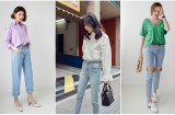 5 gam màu áo kết hợp cùng quần jeans đảm bảo xinh xắn vô cùng